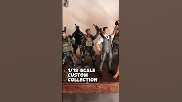1/18 SCALE CUSTOM FIGURES #shorts #custom #customfigure #collection