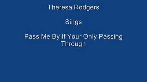 Pass Me By If Your Only Passing Through + On Scree...