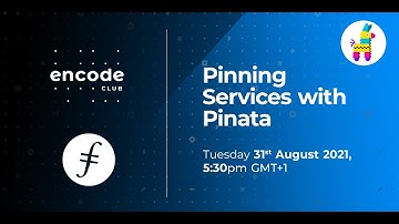 Pinning Services with Pinata