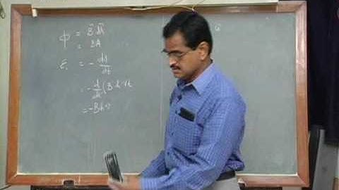 Subbiah Pandian   Mechanical Universe Part 37 Electromagnetic Induction 5 in Tamil