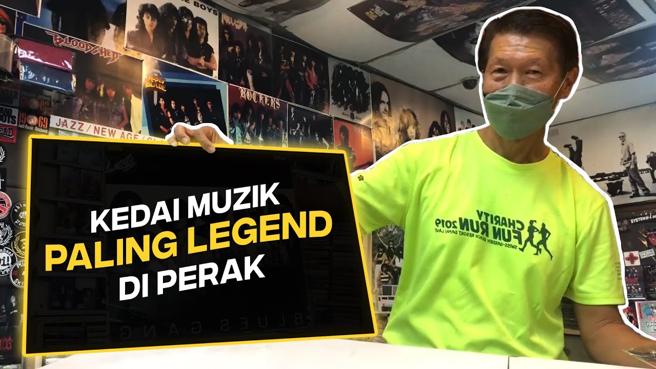 Kedai MELODY MUSIC paling 'legend' di Perak