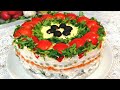 Tayyorlanishi Juda Oson va Juda mazali Bayramona Salat / Очень Вкусный Салат На Праздничный стол