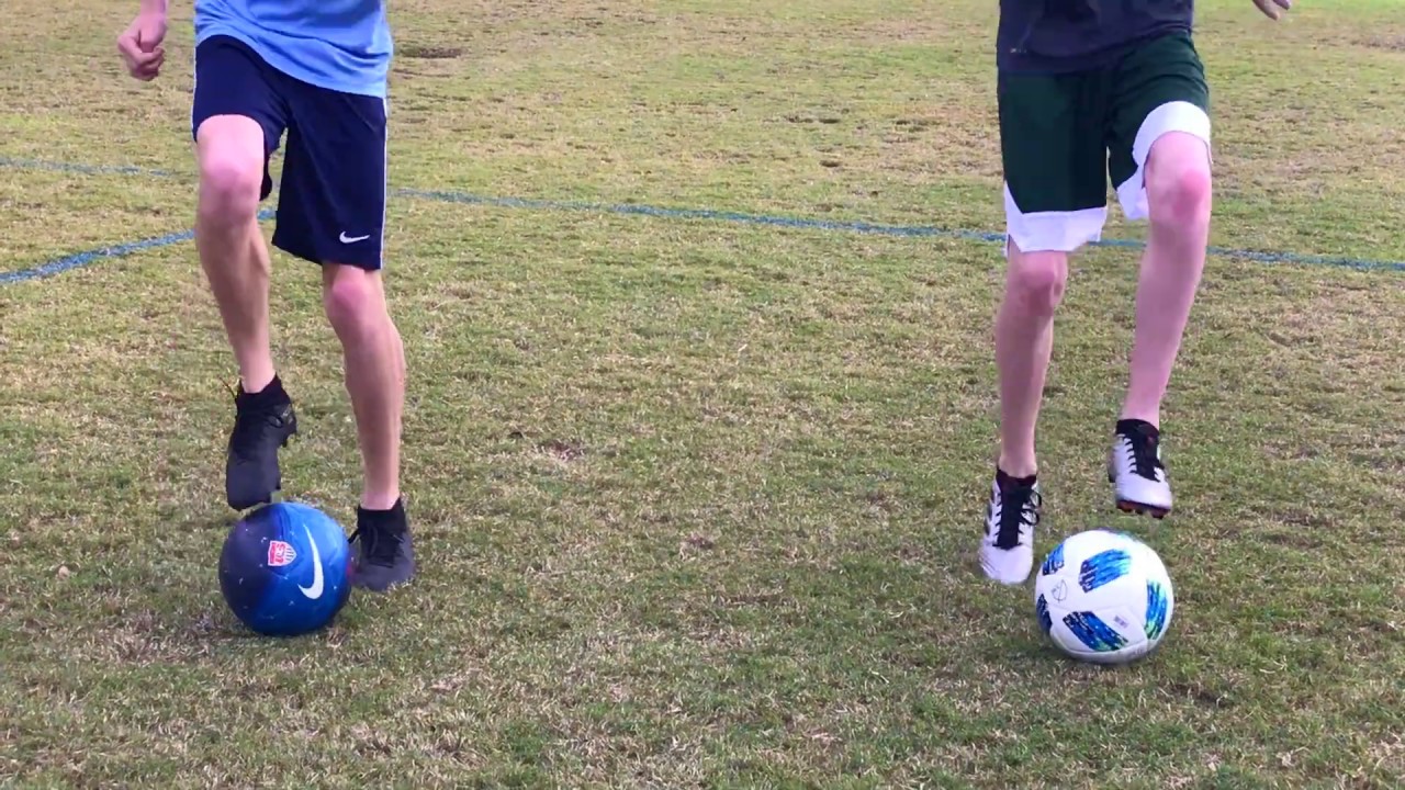 Soccer Training Online- Footwork - YouTube