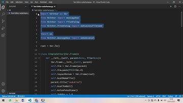 Cara Membuat Program Text Editor Sederhana menggunakan Bahasa Python