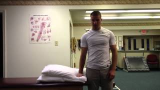 Shoulder Pain Rehab SLAP Tear Repair - Standing Scapular Depression