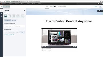 How to Embed HD Video Into Hubspot using CloudApp Video Capture