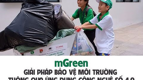 mGreen- PHÂN LOẠI RÁC BẰNG SMARTPHONE - CÀ PHÊ KHỞI NGHIỆP VTV1