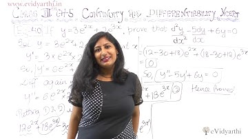 Eg 40 - Continuity and Differentiability - Chapter 5 - Maths Class 12th