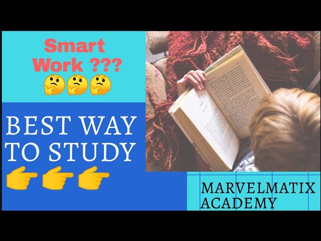 Best Way to study for Board exam 2020 | what is smart work? #TopIdeastostudy #marvelmatixacademy Best Way to study for Board exam 2020 | what is smart work? #TopIdeastostudy #marvelmatixacademy
