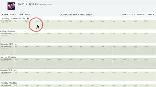 ShiftApp Employee Scheduling Repeating Shifts