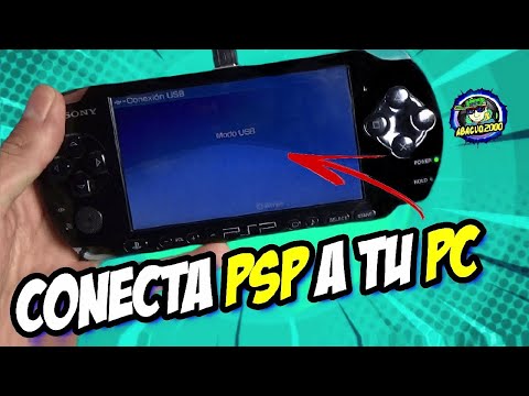 Video: Cómo Conectar PSP A Una Computadora Portátil