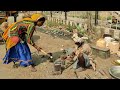 Poor people life in India - knife making video