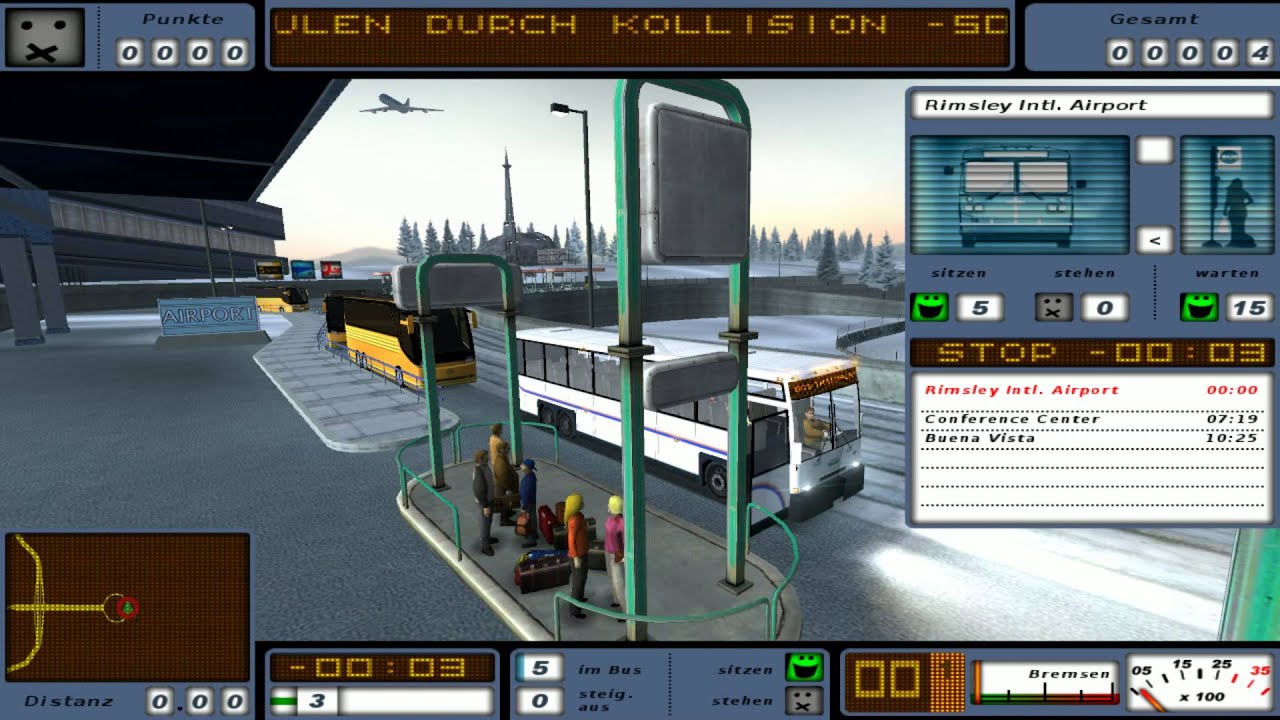 Mini-Let's Play - Bus Driver - #09 - Nachttour im Doppeldecker