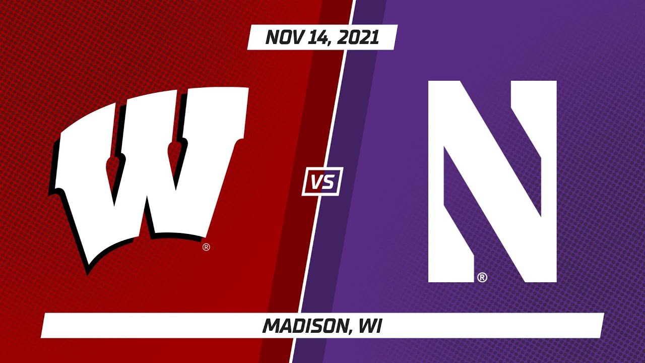 Northwestern at Wisconsin Big Ten Volleyball Highlights Nov. 14