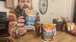 🍜  Instant Noodles Review: Nissin Cup Noodles Stir Fry Korean BBQ Flavor