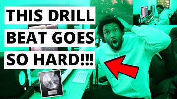 This Drill Beat Goes HARD!!! | Making A Beat In Logic Pro X