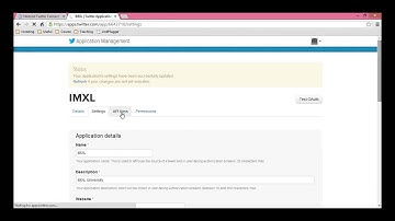 009 How to Setup a Twitter Login Button