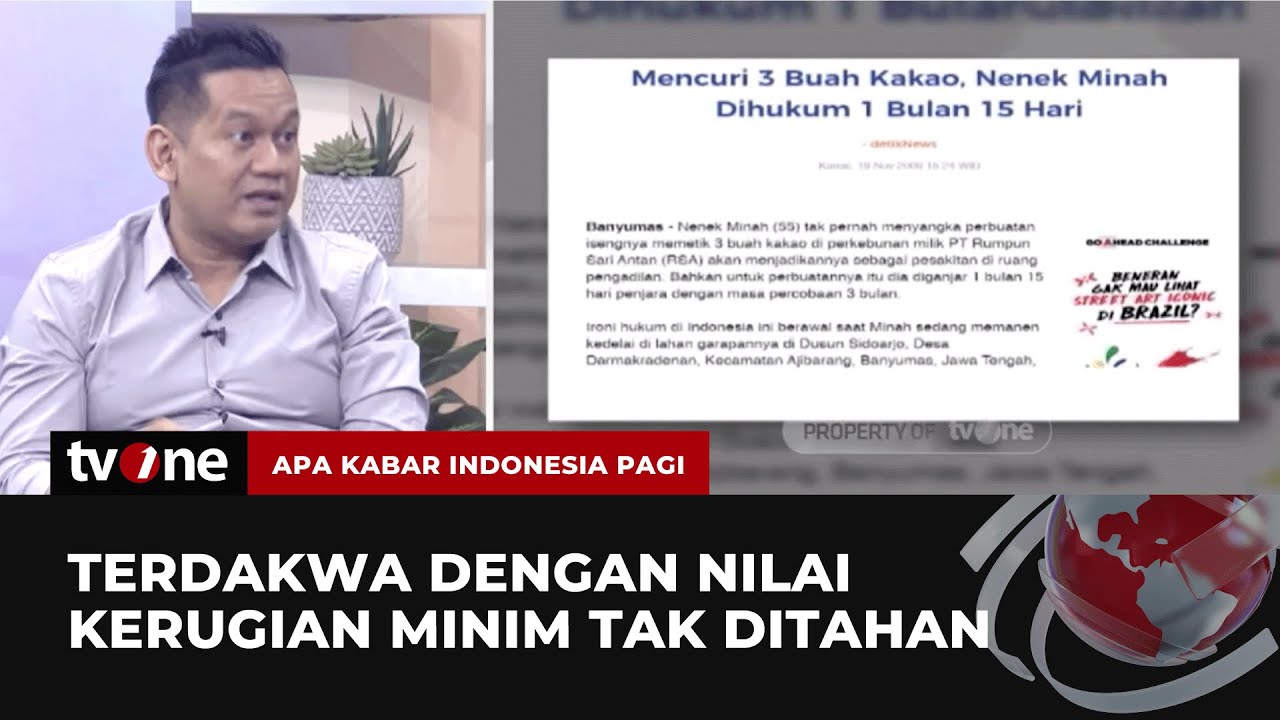 [FULL] MA: Pencurian di Bawah Rp2,5 Juta Tidak Ditahan | AKIP tvOne