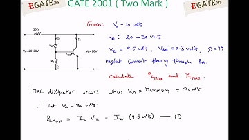 Problem on Voltage Regulators - GATE 2001 ECE - (Electronic Devices) - www.egate.ws