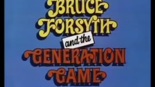 Bruce Forsyth and the Generation Game (1973)  Christmas Special