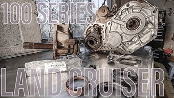 LAND CRUISER TRANSFER CASE SEALS Pt. 1 | Transmission Fluid Overflow Into TCase Investigation