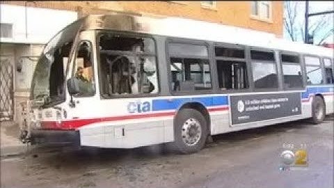 No One Hurt On CTA Bus That Caught Fire