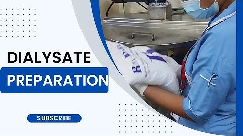 Part A + Part B + RO Water | 1:1.83:34 | Dialysis Fluid |#dcdc #dialysis #ttt #nabh #patientcare