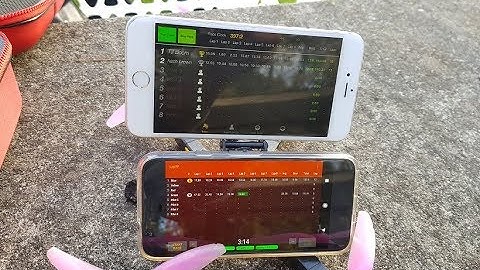 #BROWN - iOS vs. Andriod app for LapRF - slightly different times