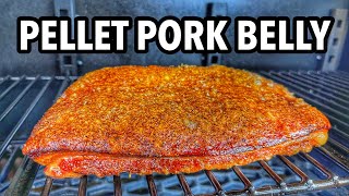 Crispy Pork Belly in a Pellet Smoker