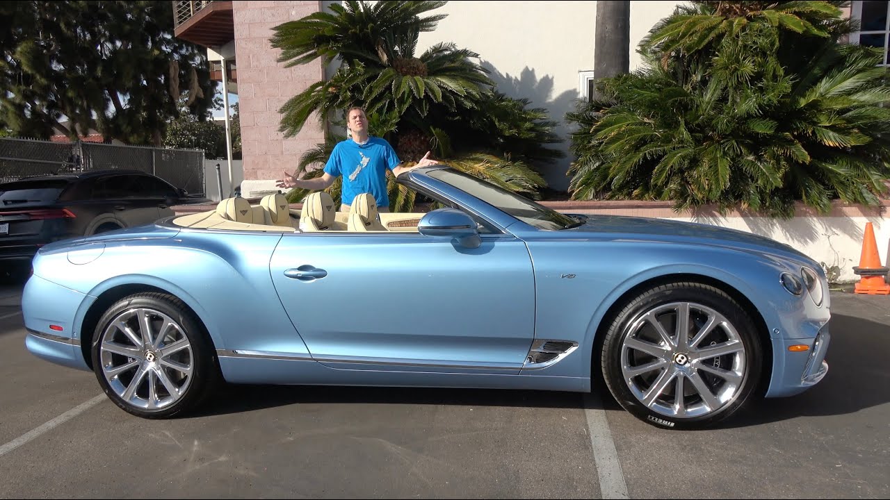 The Bentley Continental GTC Is an Amazing Luxury Convertible