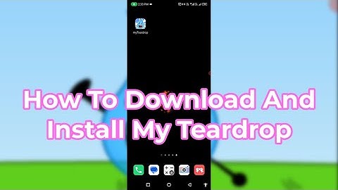 How To Download And Install My Teardrop