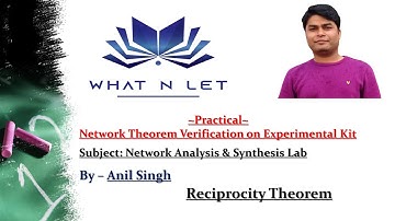 Reciprocity Theorem Practical | Experimental Kit Performance | Theorems | Electrical Lab | NAS Lab