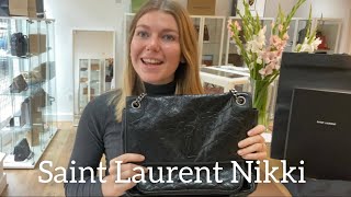 Saint Laurent Niki Bag - size comparison – CULTSTATUS