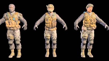 Black Ops 2 Model Pack 97 Models Free Download