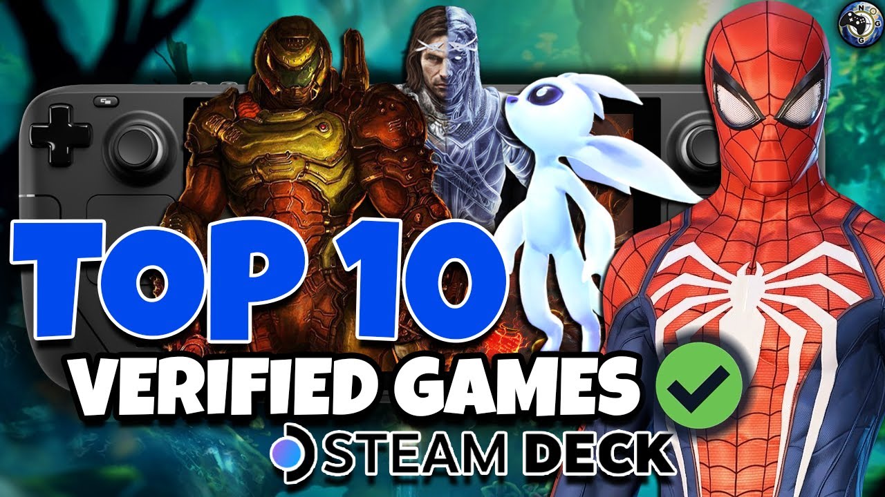 TOP 10 MUST PLAY VERIFIED Games On The Steam Deck In 2025! - YouTube