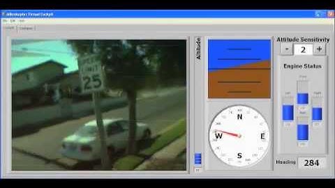 Mikrokopter Virtual Cockpit with Pre-flight Checkout