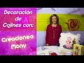 Como decorar cojines con Mony Aplicaciones