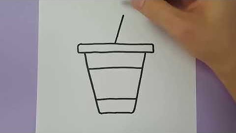 HOW TO DRAW A CUTE DRINK - SUPER EASY AND KAWAII - By Rizzo Chris