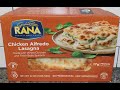 Giovanni rana chicken alfredo lasagna review