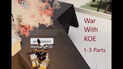 Part 3 | With The War on KOE! | ES DarkRP | Mental