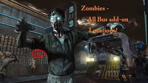 Black Ops 2 : Zombies | Tranzit - All Bus add-on Locations
