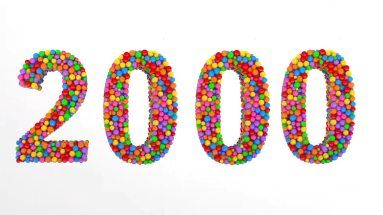 Learn 2000 Numbers with Colorful Balls - ( Sponsored By: Gamavision ...