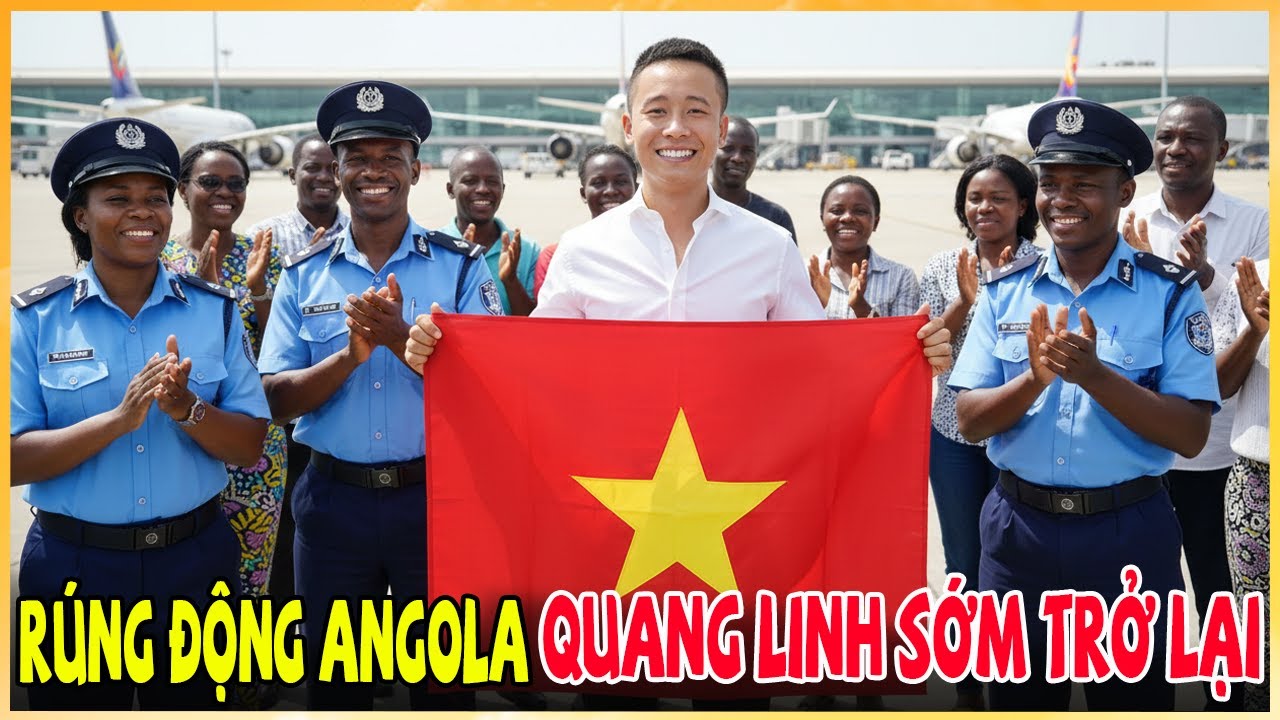 Rúng động Angola giữa tâm bão dư luận: Team châu Phi khẳng định không quay lưng với Quang Linh Vlog