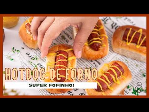 HOTDOG DE FORNO: A Massa de Salgado Mais Fofinha que Você Já Viu! Com Chef Gi Souza