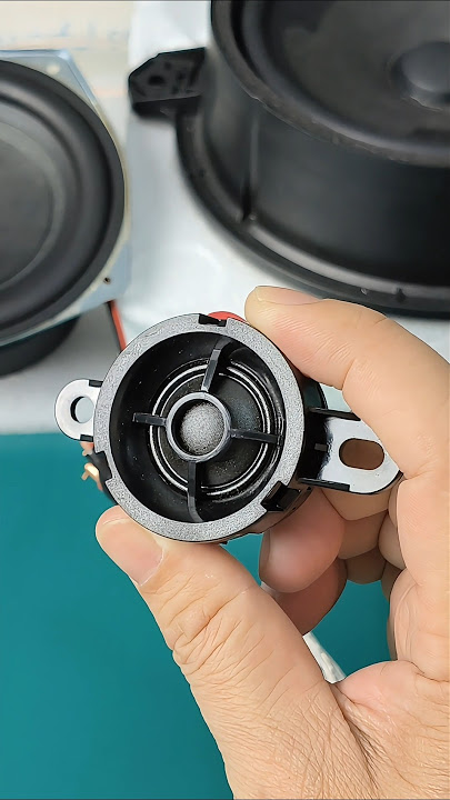 Speaker DIY fun, 1.5 inch tweeter