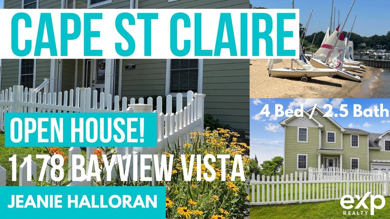 Cape St Claire Annapolis I Open House I Saturday July 30th YouTube