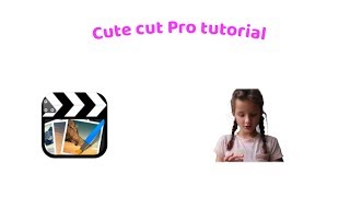 Cute cut pro basic transitions tutorial! | It's britney bee