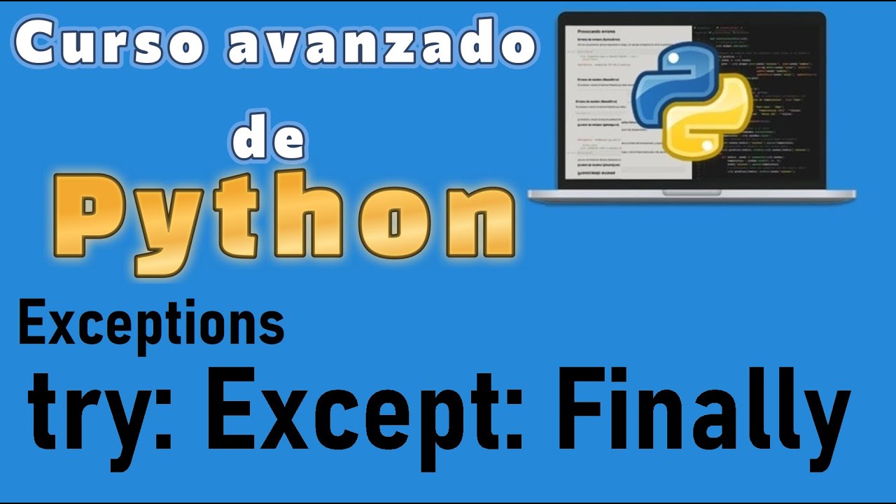 python beginner tutorial 6 - exceptions and loops -... Curso de Python desde cero para principiantes | EXCEPTION: TRY-EXCEPT ...