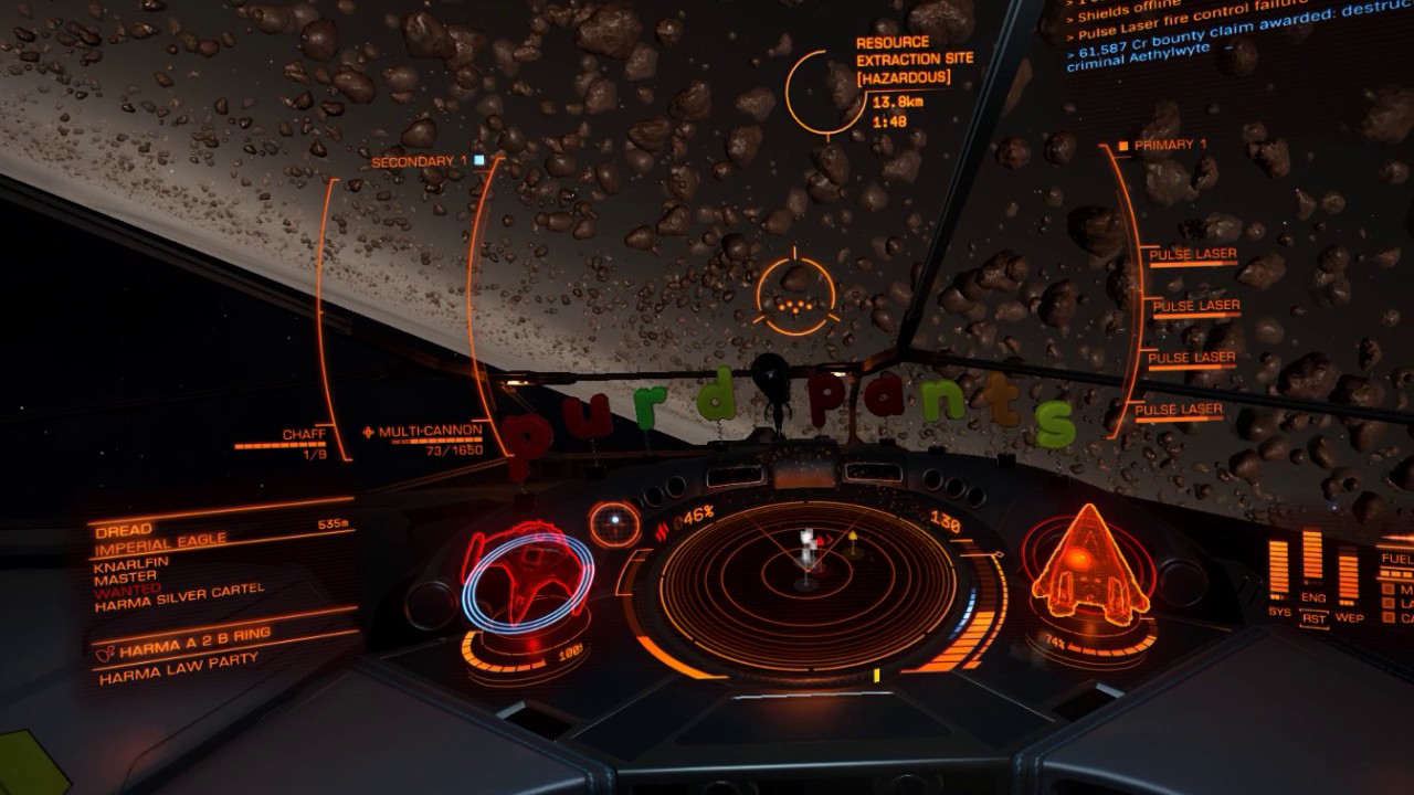 Vr dangerous. Elite Dangerous VR. Elite Dangerous fer de Lance. Fer de Lance Elite Dangerous Spectrum.