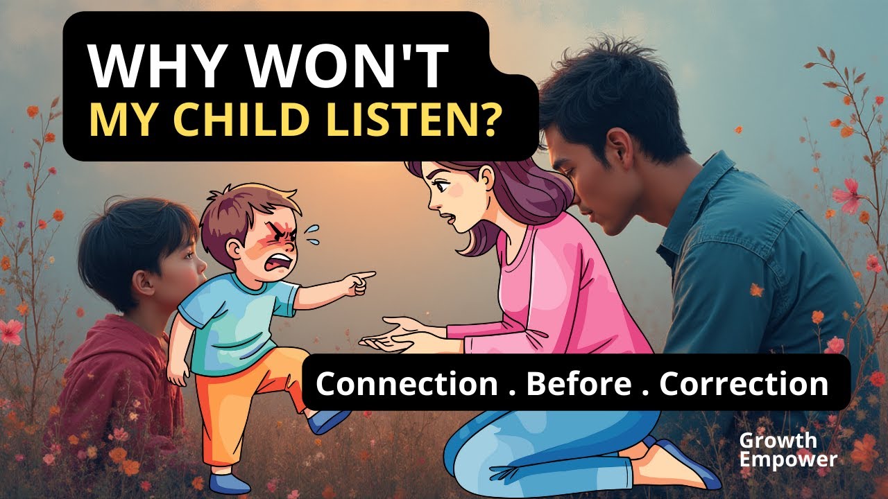 Why Your Child Won't Listen (And What Actually Works) | Connection Before Correction